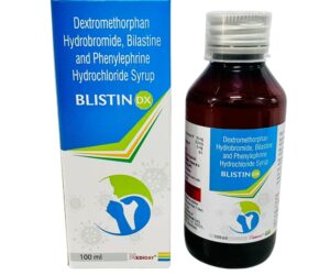 BLISTIN DX - Dextromethorphan Hydrobromide, Bilastine, Phenylephrine Hydrochloride